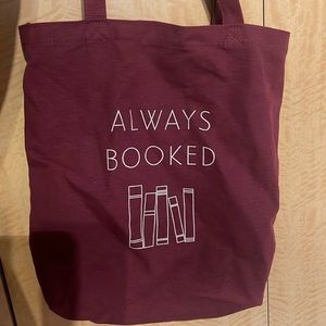 Barnes and Noble Always Booked canvas tote. Hardly used. Excellent condition